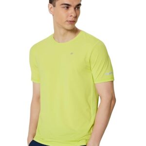 adidas men polyester solid regular fit t-shirt